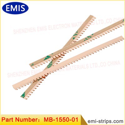 Bandes EMI à bords étroits